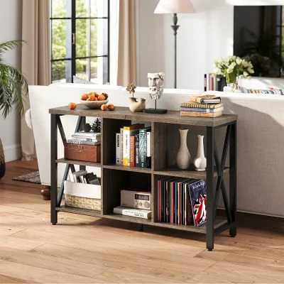 The Range 6-Cube Storage Organizer - Grey