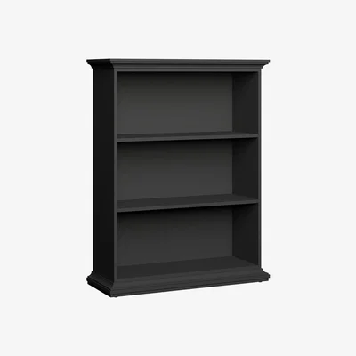 The Range Paris Low Bookcase - Matt Grey