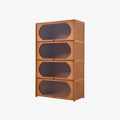 The Range Versatile Freestanding Storage Bookcase - Brown / 137cm