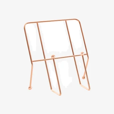The Range Reyna Cookbook Stand With Copper Finish - Gold