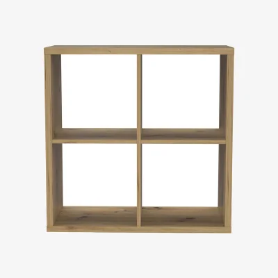 The Range Mauro 2x2 Cube Storage Unit in Artisan Oak - Natural