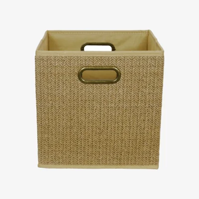 The Range Woven Storage Cube - Brown