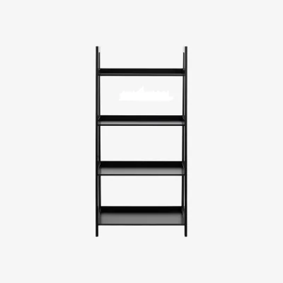 The Range Florence 4 Shelf Step Ladder Bookcase - Black
