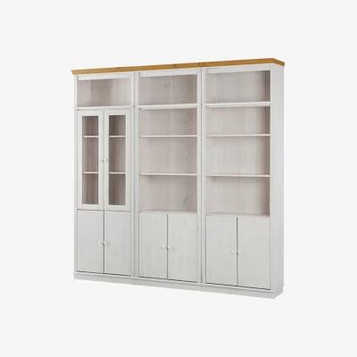The Range Anita Wall Unit 4 - White/Honey