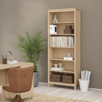 The Range Barcelona Bookcase in Jackson Hickory Oak - Jackson Hickory