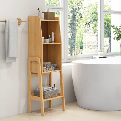 The Range Freestanding Storage Shelving Unit Bookcase Stand - Brown