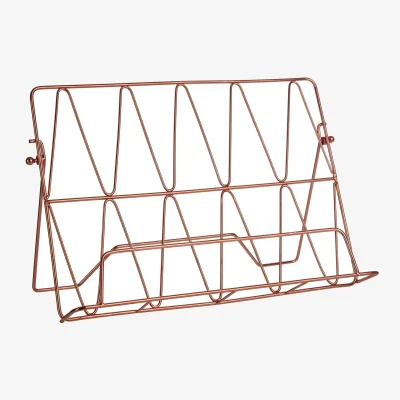 The Range Vertex Copper Finish Cook Book Stand - Gold