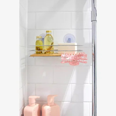 Urban Outfitters Single Suction Shelf - Neutral ALL at Urban Outfitters