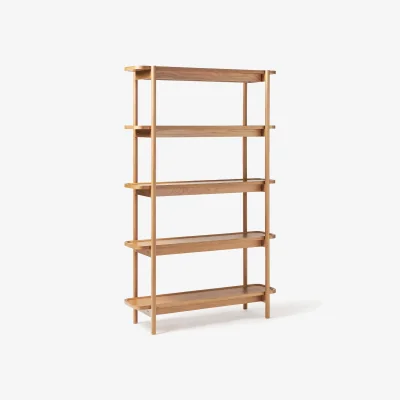 Westwing Tall Wooden Shelving Unit Libby