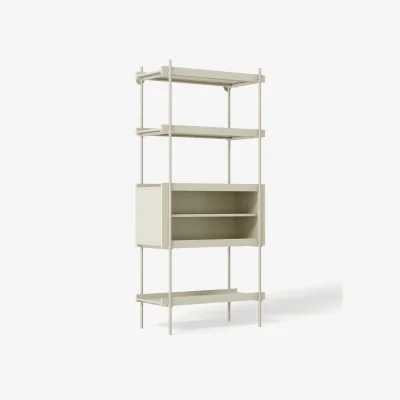 Westwing Tall Shelving Unit Rio with Openbox
