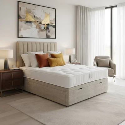 Arighi Bianchi Arighi Bianchi Ottoman Gene Bed, Single / Brown