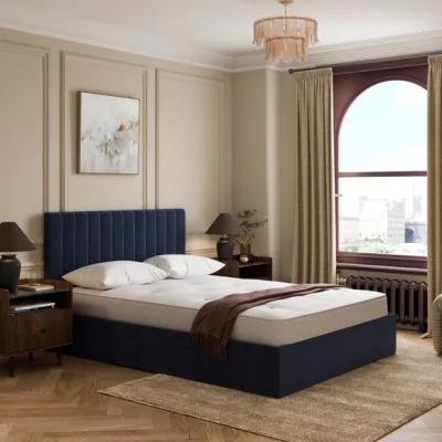 Dunelm Brandon Velvet Ottoman Bed Frame
