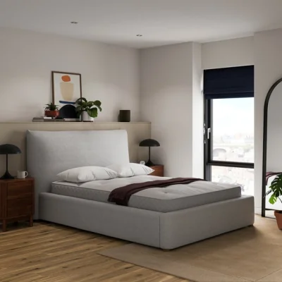Dunelm Junie Boucle Ottoman Bed