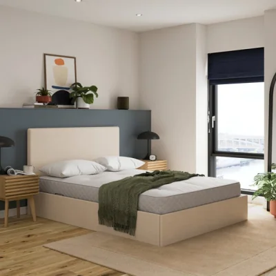 Dunelm Olton Textured Ottoman Bed Frame