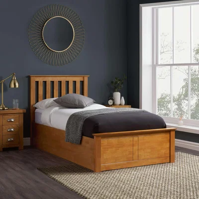 Dunelm Winslow Ottoman Bed Frame Oak