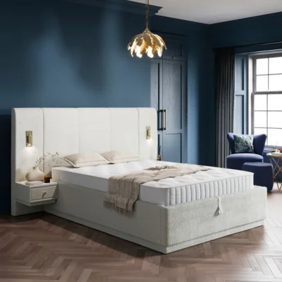 Dunelm Hotel Boucle Ottoman Bed