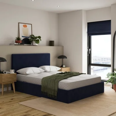 Dunelm Olton Velvet Ottoman Bed Frame
