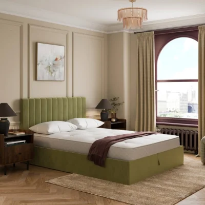 Dunelm Brandon Velvet Ottoman Bed Frame