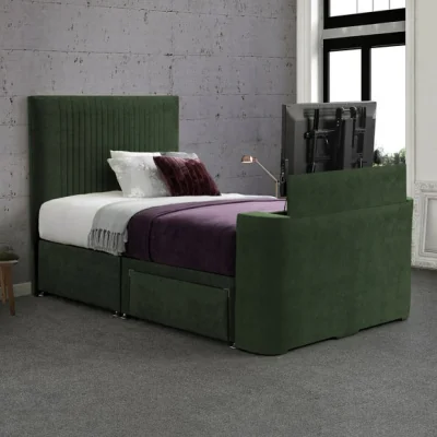 Dunelm Sweet Dreams Gaia Vertical Pleated TV Bed