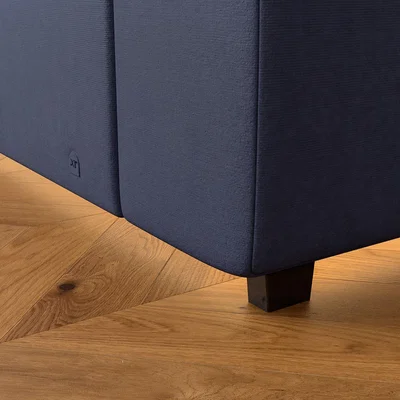 Dunelm X Rocker Living Maisie LED TV Ottoman Bed Frame