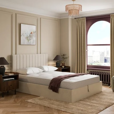 Dunelm Brandon Chenille Ottoman Bed Frame