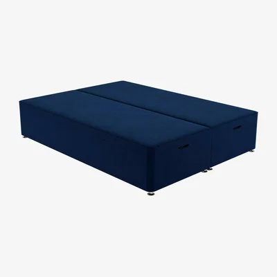 Dreams Flaxby Ottoman Divan Bed Base - 6'0 Super King - Blue