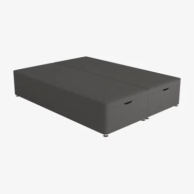 Dreams Flaxby Ottoman Divan Bed Base - 5'0 King - Grey