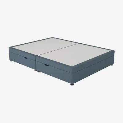 Dreams Sleepeezee Contemporary Ottoman Divan Bed Base - 5'0 King - Blue