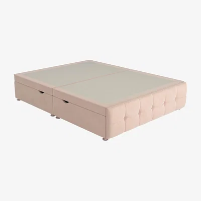 Dreams Sleepeezee Pompeii Ottoman Divan Bed Base - 6'0 Super King - Pink