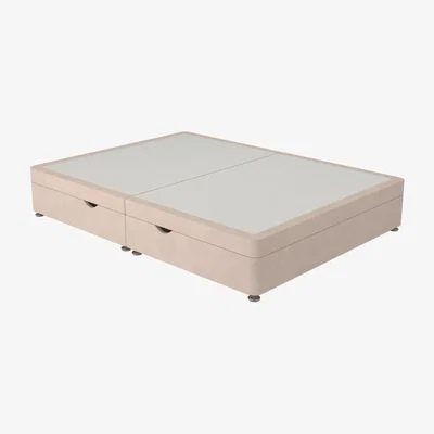Dreams Sleepeezee Contemporary Ottoman Divan Bed Base - 5'0 King - Pink
