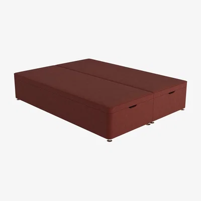 Dreams Flaxby Ottoman Divan Bed Base - 6'0 Super King - Red