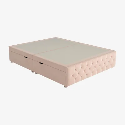 Dreams Messina Upholstered Ottoman Divan Base - 5'0 King - Pink