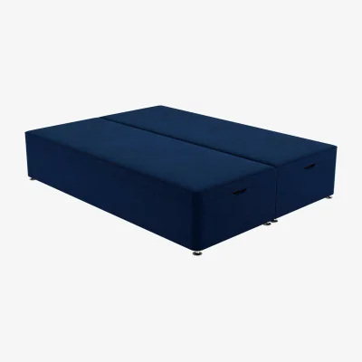 Dreams Flaxby Ottoman Divan Bed Base - 5'0 King - Blue