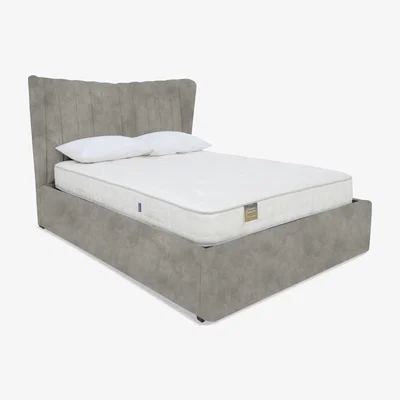Furniture Village Highgrove - Bourne Electric Ottoman Bed Frame - Super King - Dapple Oyster