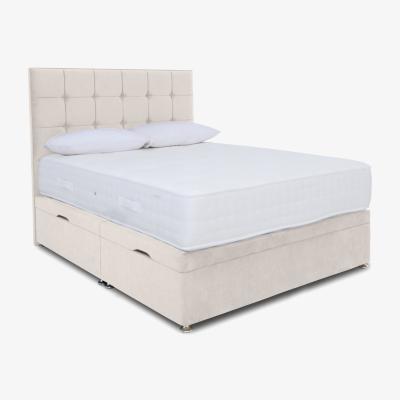 Furniture Village Sleep Story - Ortho 2000 Manual Side Ottoman Divan Set - Super King