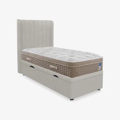 Furniture Village Sleep Story - PlushTech Side Lift Ottoman Divan Set - Small Single