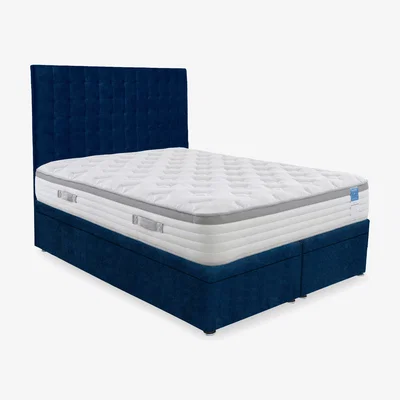 Furniture Village Sleep Story - Hybrid 360 Electric End Lift Ottoman Divan Set - Super King
