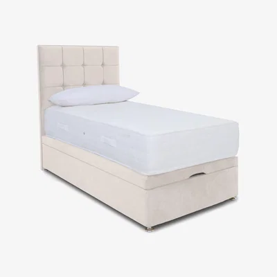 Furniture Village Sleep Story - Ortho 2000 Manual End Ottoman Divan Set - Single