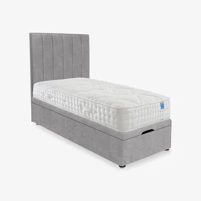Furniture Village Sleep Story - Luxury Firm End Lift Ottoman Divan Set - Small Single - Lace Dolphin