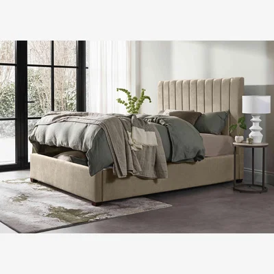 Furniture Village Miranda 133cm Headboard Electric Ottoman Bed Frame - Double