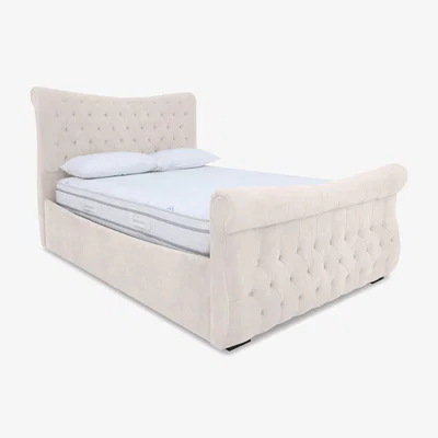 Furniture Village Sleep Story - Lance Right Hand Side Opening Ottoman Bed Frame - Double
