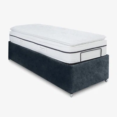 Furniture Village E-Motion Dual Adjustable Ottoman Divan Base with Massage Function - Single - Daytona Ocean