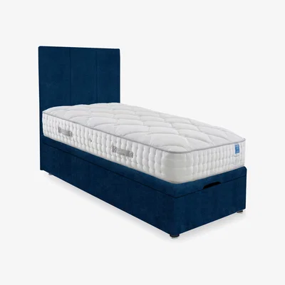 Furniture Village Sleep Story - Memory Luxe End Lift Ottoman Divan Set - Single
