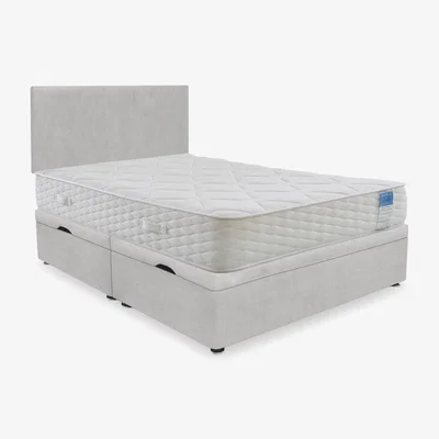 Furniture Village Sleep Story - Memory Plus Side Lift Ottoman Divan Set - Small Single