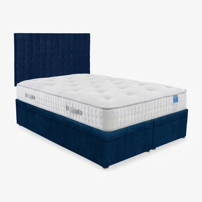 Furniture Village Sleep Story - Ergo Deluxe Electric End Lift Ottoman Divan Set - King Size