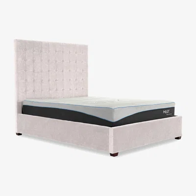 Furniture Village Carrie 160cm Headboard Manual Ottoman Bed Frame - King Size