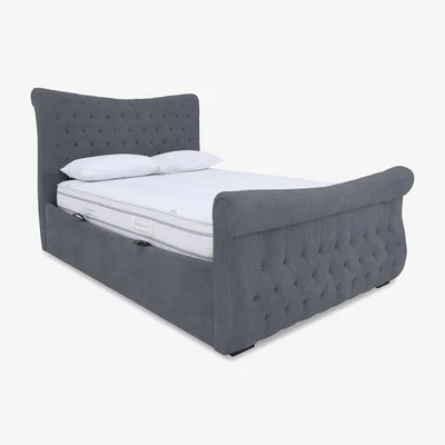 Furniture Village Sleep Story - Lance Left Hand Side Opening Ottoman Bed Frame - Super King