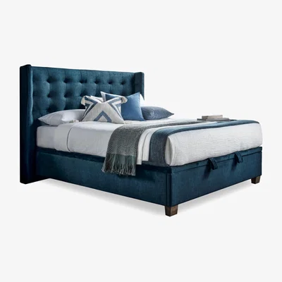 Furniture Village Thistle End Lift Ottoman Bed Frame - Super King - Thistle