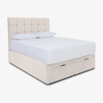 Furniture Village Sleep Story - Ortho 2000 Manual End Ottoman Divan Set - Small Double