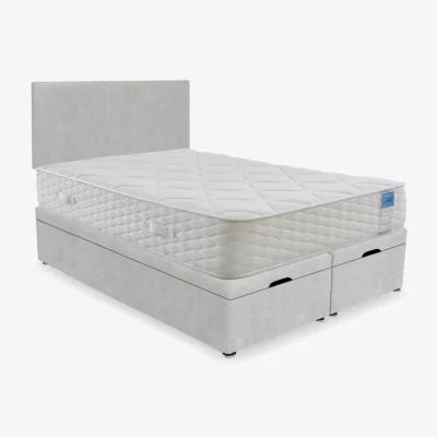 Furniture Village Sleep Story - Memory Plus End Lift Ottoman Divan Set - Small Double